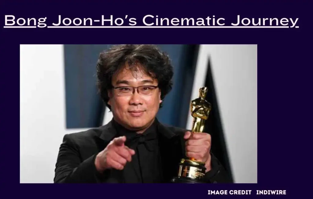 Bong Joon-ho ! Bong Joon-Ho's Cinematic Journey: From Tutor to the Pinnacle of Filmmaking